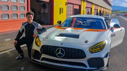   Miguel Gaspar’s High-Speed Ascent in the Italian GT4 Championship