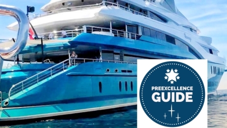 Роскошная суперъяхта Sunrays сертифицирована по высочайшему стандарту PALACE@sea