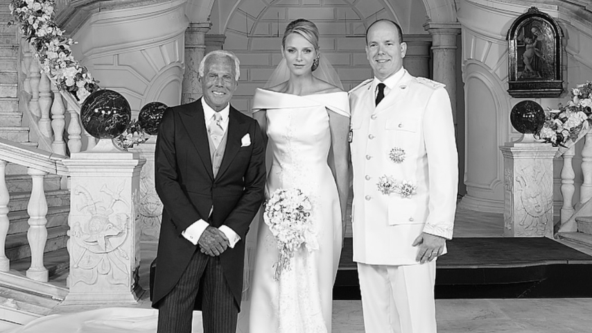 Princess Charlene of Monaco Pays Tribute to Giorgio Armani