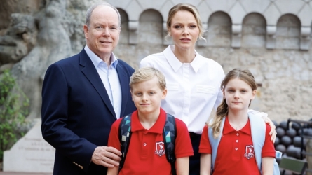 Monaco’s Young Royals Return to School, Marking the Start of a New Academic Year
