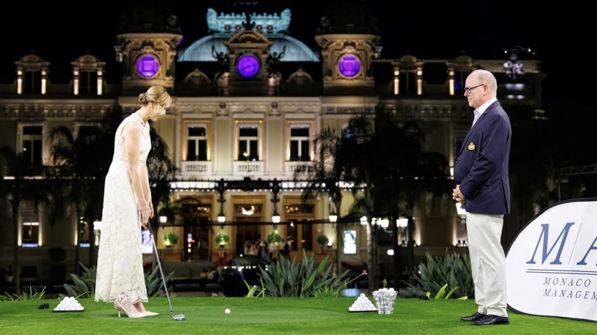 Prince Albert II and Princess Charlene Attend 4th Edition of the Princess of Monaco Cup