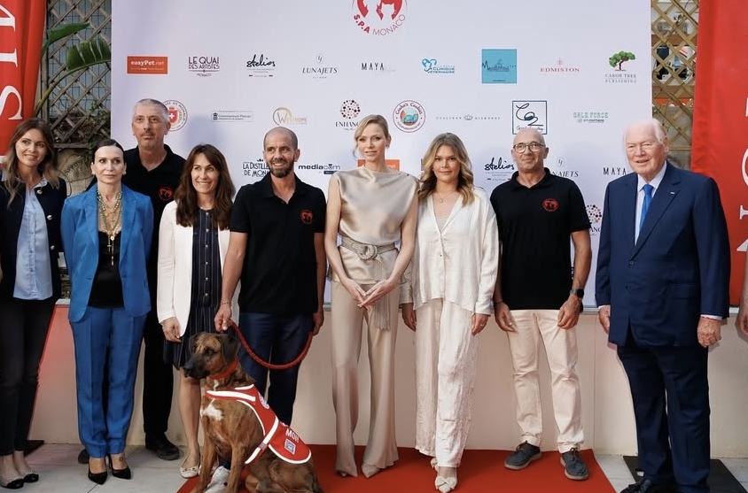 Princess Charlene Attends Launch of It’s A Dog’s Life Monaco