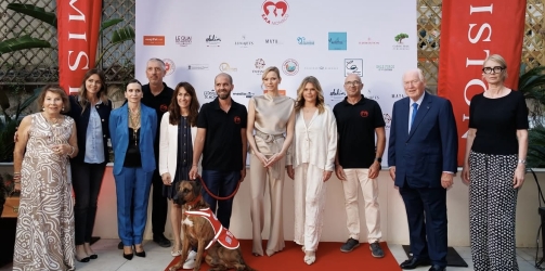 Princess Charlene Attends Launch of   It’s A Dog’s Life Monaco