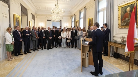 Monaco Minister of State Commends Financial Sector at Diploma Ceremony