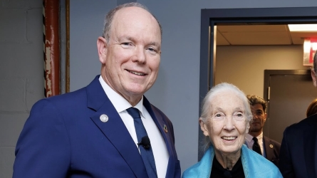 Prince Albert II Honors Dr. Jane Goodall's Legacy