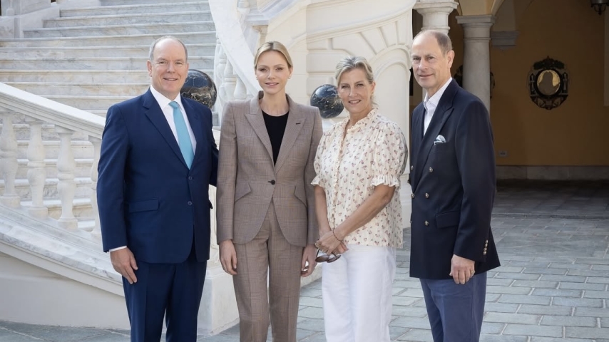 Monaco Welcomes Royal Visit from Edinburgh