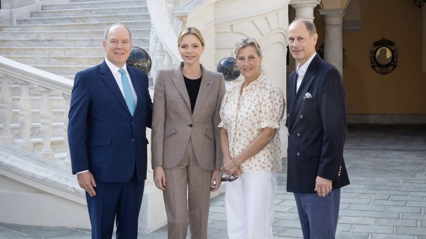 Monaco Royals Welcome British Counterparts in Display of Enduring Ties
