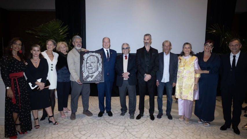 Fight Aids Monaco at the Chokolatshow Event