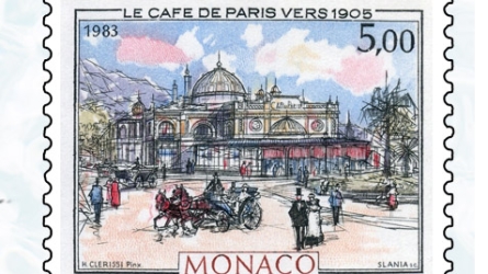 Monaco Showcases Its Architectural Legacy Through a Rare Stamp Exhibition