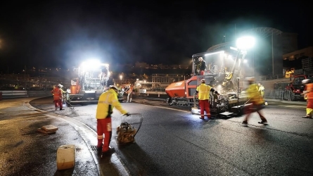 Monaco Schedules Nighttime Road Resurfacing to Enhance Infrastructure Safety