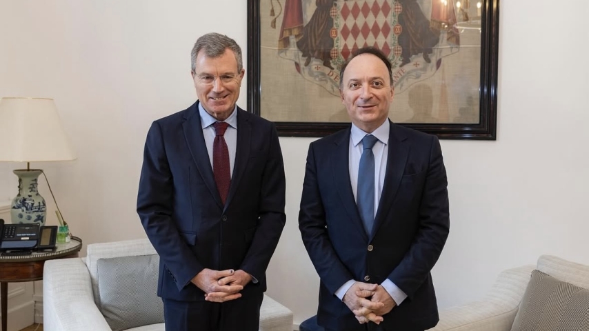 Monaco’s Minister of State Meets with Supreme Court President