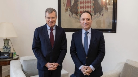 Monaco’s Minister of State Meets with Supreme Court President