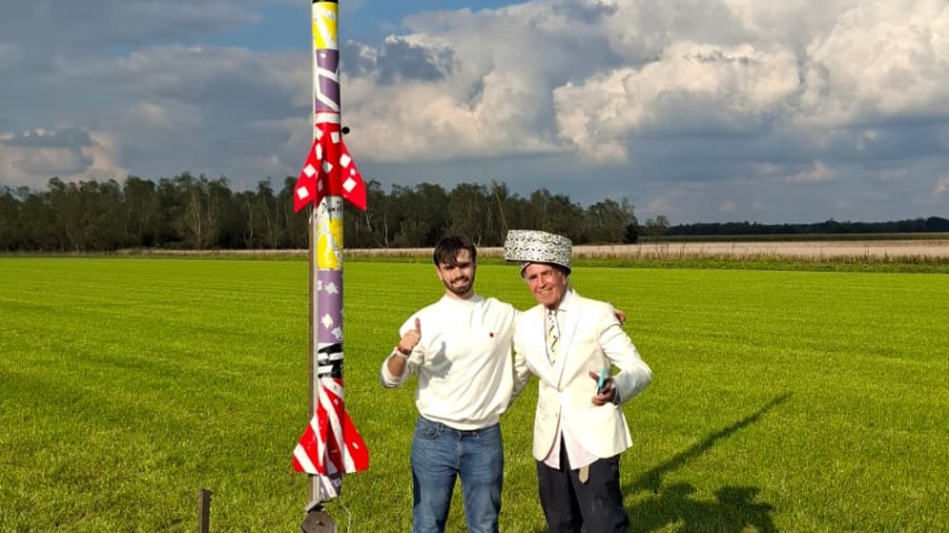 When Art Took Flight: The Story of Monaco’s First Art Rocket