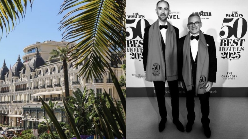 Hôtel de Paris Monte-Carlo Honored Among the World’s 50 Best Hotels 2025