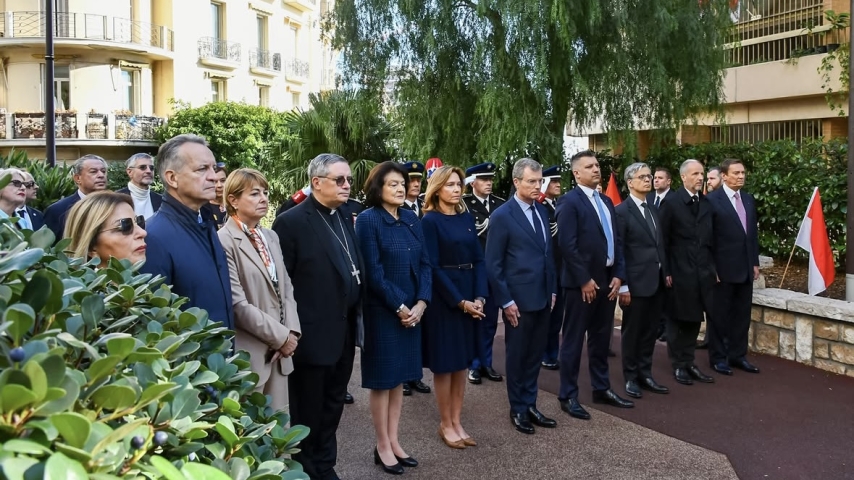 Monaco Commemorates Armistice of 1918 with Tribute to World War I Veterans