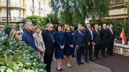 Monaco Commemorates Armistice of 1918 with Tribute to World War I Veterans