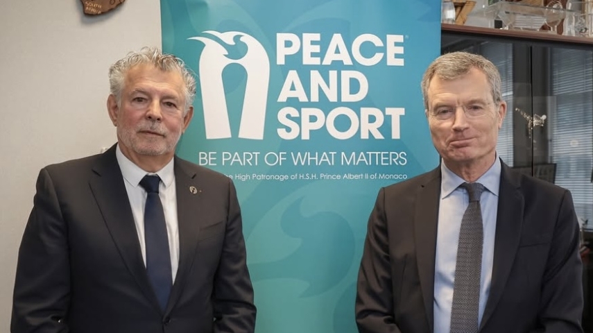 Monaco’s Minister of State Visits Peace and Sport Headquarters