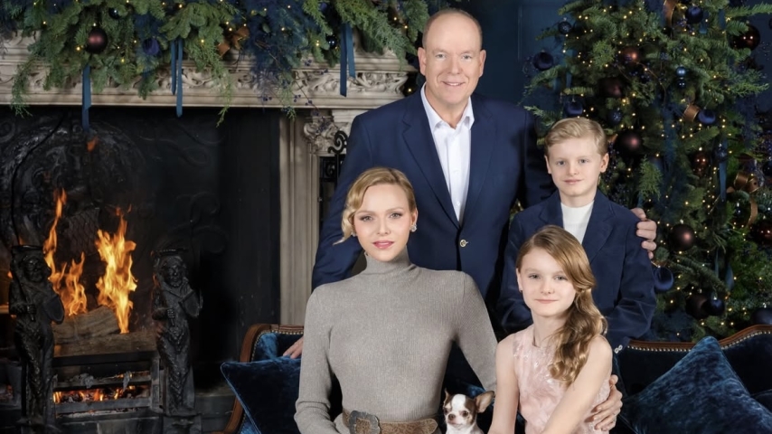 Monaco’s Princely Family Unveils 2025 Holiday Greeting Card