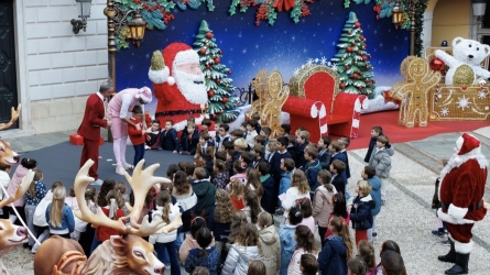 Princely Family Hosts Traditional Christmas Tree Celebration in Monaco