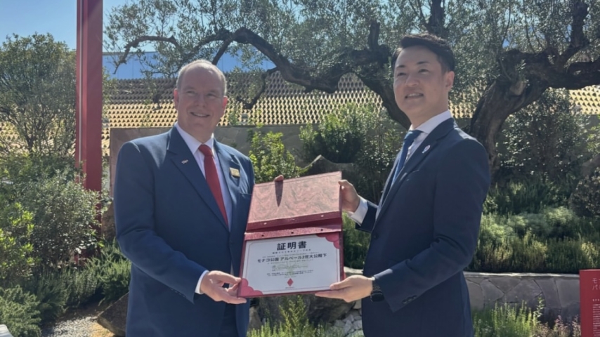 Monaco's Symbolic Olive Tree Continues Its Journey at Expo 2025 in Osaka