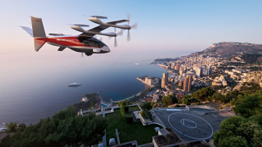 Héli Air Monaco Sets Its Sights on Electric Flying Taxis for the Côte d’Azur