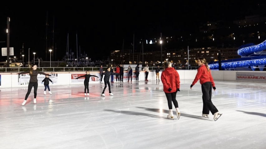 Monaco's Beloved Ice Rink Returns to Port Hercule After Three-Year Hiatus