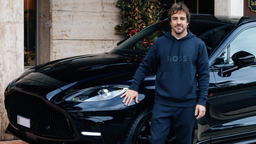Fernando Alonso Adds Aston Martin DBX S to His Collection