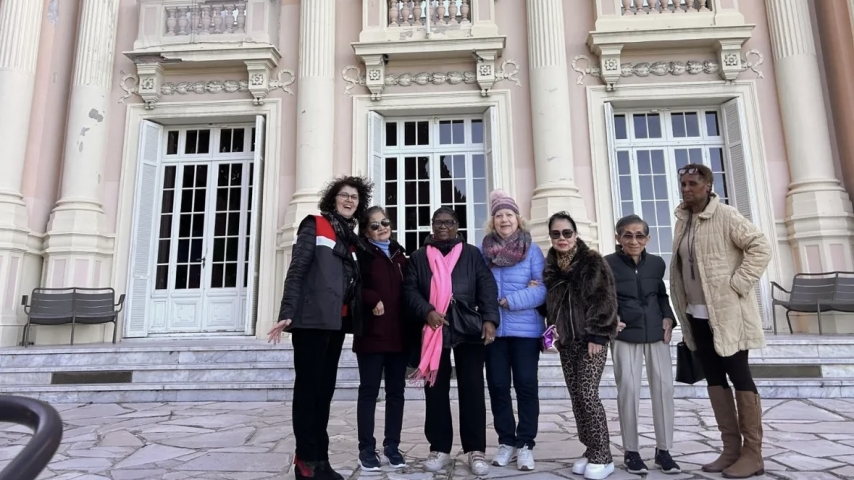 Monaco Red Cross Beneficiaries Visit 'Cactus' Exhibition in Cultural Outing