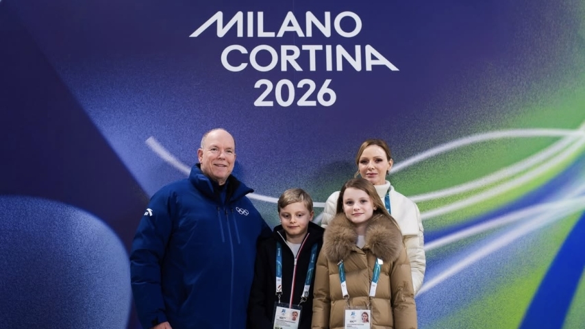 Monaco’s Princely Family Attends Women’s Curling at the Milano Cortina 2026 Winter Games