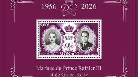 Monaco Honors 70th Wedding Anniversary With Commemorative Stamp