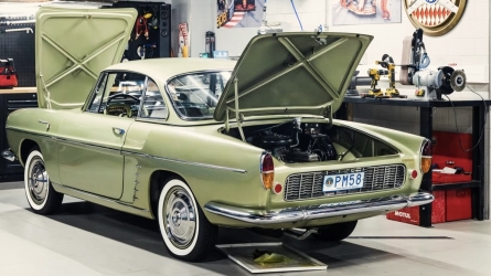 Restoration Work Underway on Princess Grace’s 1959 Renault Floride in Monaco’s Princely Car Collection