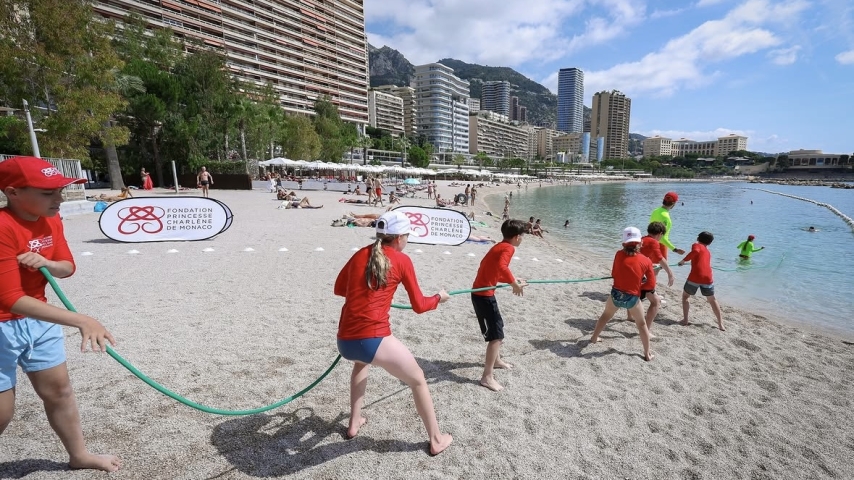 Monaco’s Larvotto Beach Hosts Annual Water Safety Initiative