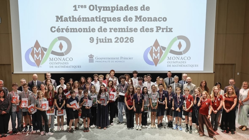 Monaco Celebrates Inaugural Mathematics Olympiad Winners