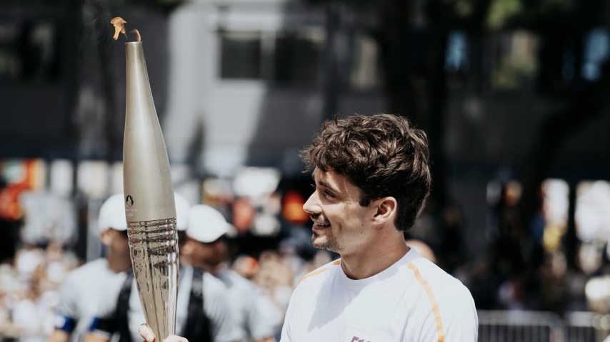 A Golden Moment Remembered: When Charles Leclerc Brought the Olympic Flame to Monaco