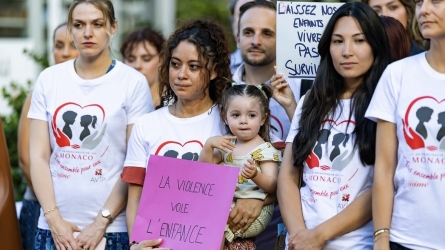 Peaceful Rally in Monaco Denounces Violence Against Children