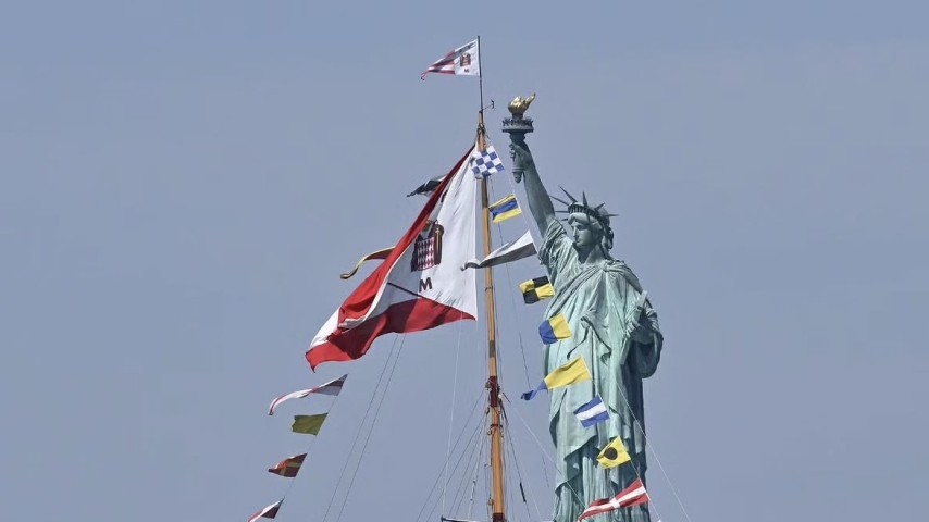 Maritime Diplomacy: Monaco Flagships Anchor in New York for Historical Jubilee