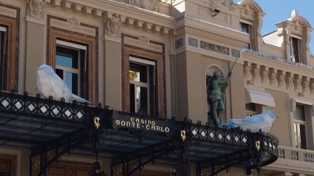 Origami Installations Transform Monaco’s Landmarks for the Summer Season