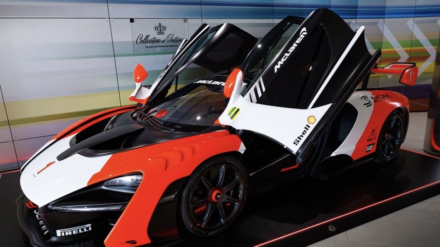 The McLaren Senna 'Marlboro' Joins the Prince of Monaco's