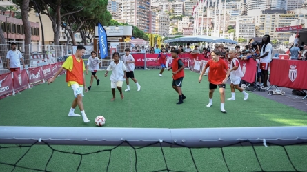 Youth Football Tournament Hosted at Port Hercule for AS Monaco’s Summer Village