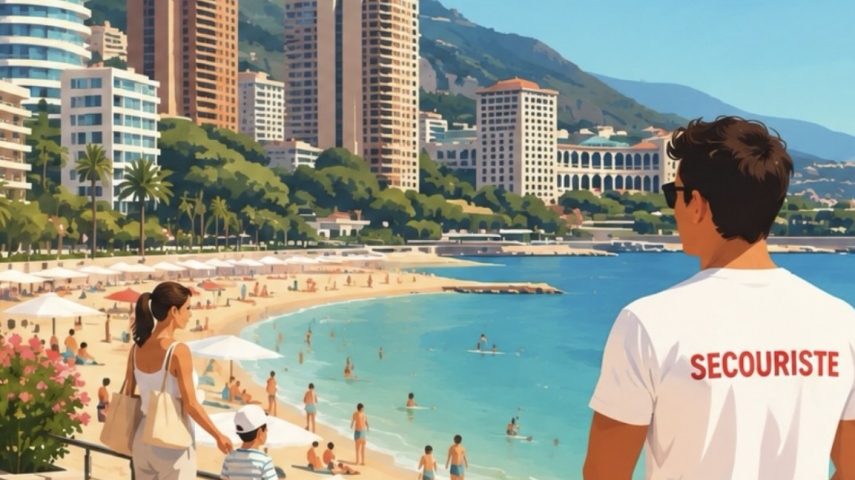 On the Shores of Larvotto, Monaco’s Red Cross Delivers a Model of Summer Vigilance