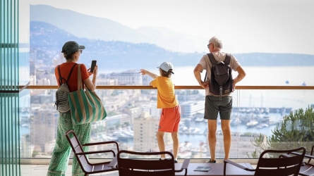 High Above the Mediterranean, a Civic Balcony Reclaims Its Community Focus