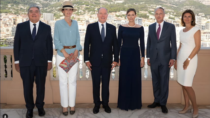 Prince Albert II Officially Accredits New French Ambassador to Monaco