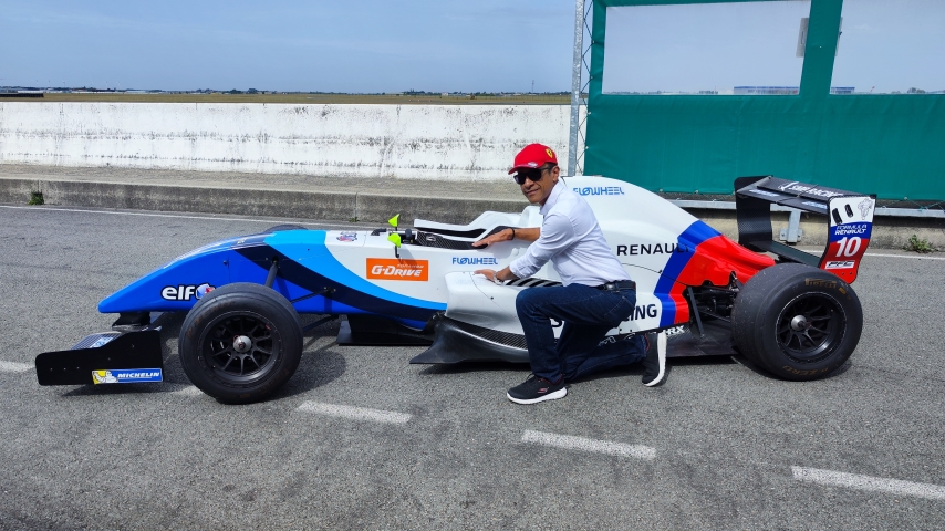 Speed Meets Sustainability: Miguel Gaspar and Flowheel's Innovative Partnership on the Racetrack