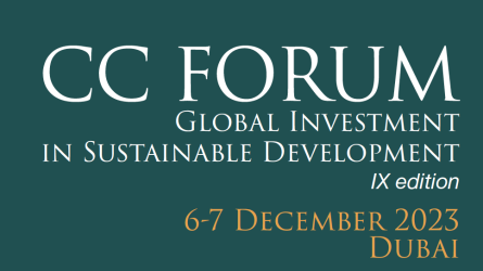 Dubai to Host the 9th Edition of the CC Forum on Sustainable Development Investment