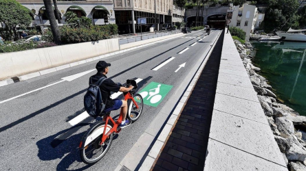 Monaco Enhances Cycling Infrastructure: New Bike Lane Connects Condamine to Larvotto