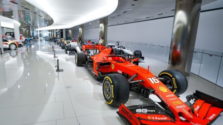 Scuderia Ferrari Exhibit at Prince's Car Collection until August 31