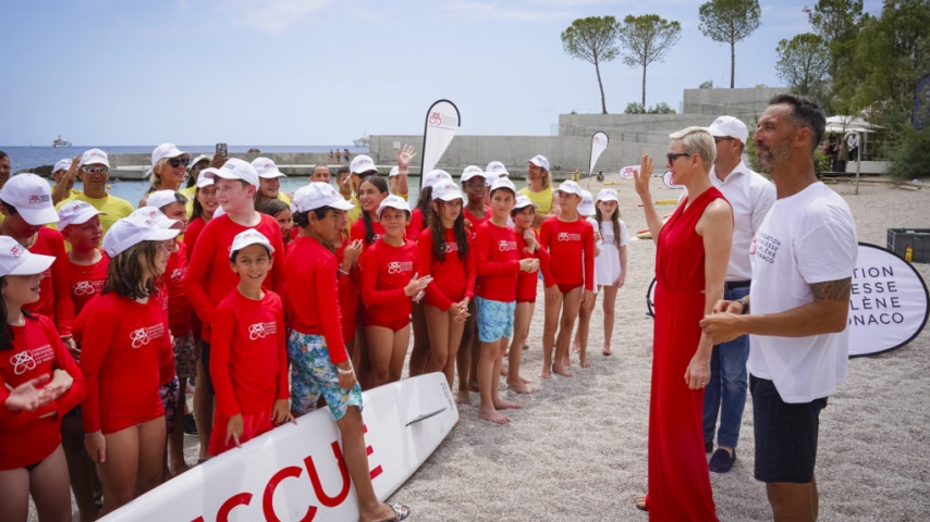 95 Children Participate in the New Edition of Water Safety Day at Larvotto