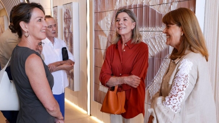  Princess Caroline Inaugurates Roger Capron's Sumptuous Ceramic Décor