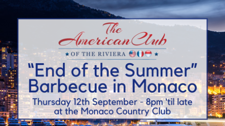 Rewind to the '80s with the American Club of the Riviera: An Unforgettable End-of-Summer BBQ